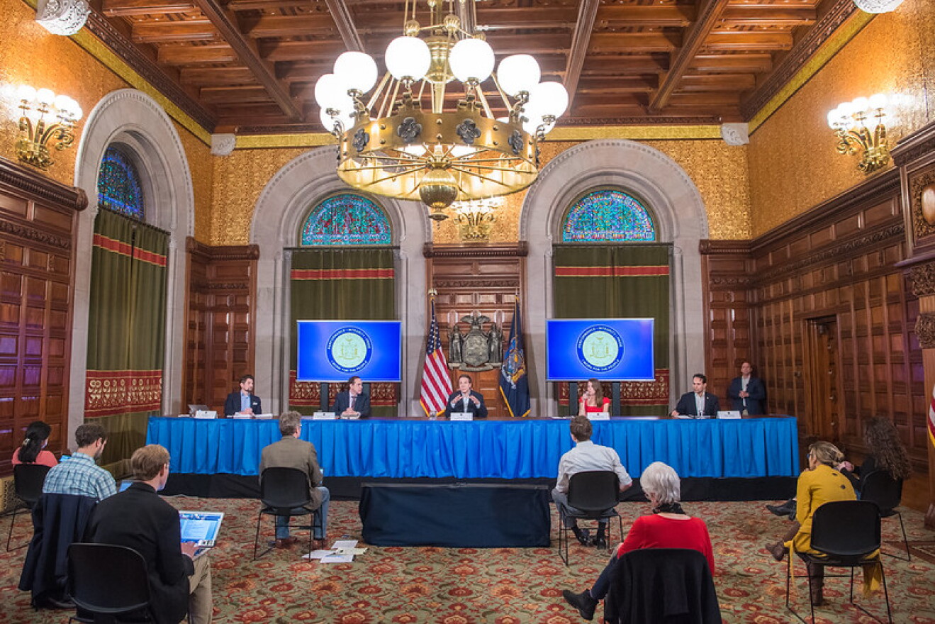 Governor Cuomo gives daily corona virus briefing March 29, 2020